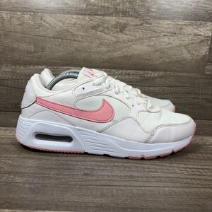 Nike Air Max White Pink Womens US Size 7.5 EUR 38.5 CW4554-601 Sneakers